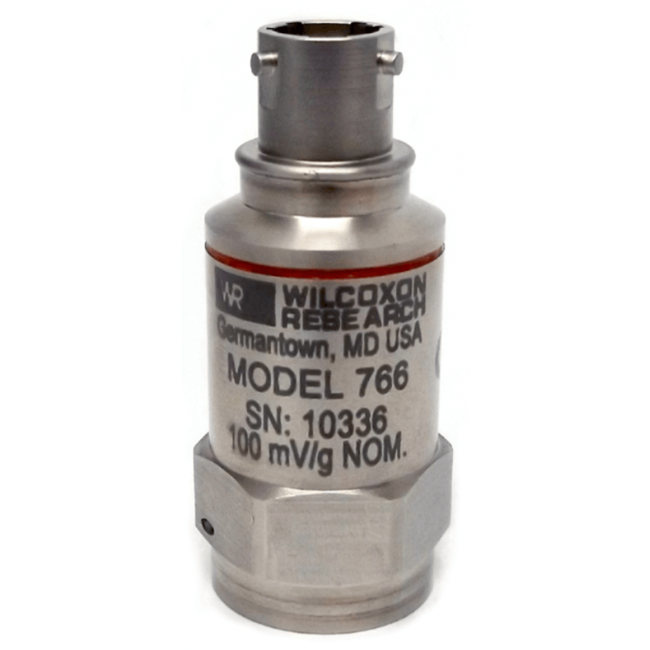 Wilcoxon Sensing Technologies Industrial Piezoelectric Accelerometer, Model 766